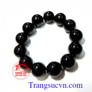 Chuỗi mã não đen 14 mm