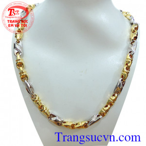 Dây chuyền vàng to Mạnh Mẽ dành cho công việc giao dịch,chuyên ngành đầu tư tài chính,dây chuyền nam hợp thời trang,Uy tín,Chất lượng vàng Đảm Bảo trên thị trường, Khác hàng Ưa chuộng và Bình chọn