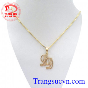 Bộ dây chuyền chữ cái