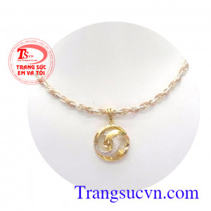 Bộ kiềng vàng tây tình yêu dành cho nữ hợp thời trang,bộ dây chuyền vàng tây,đảm bảo chất lượng,dây chuyền mặt dây đẹp,mặt vàng tây,dây kiểng cổ vàng,bảo hành 6 tháng,mặt dây chuyền vàng