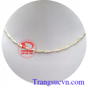 Kiềng vàng bện nữ đẹp