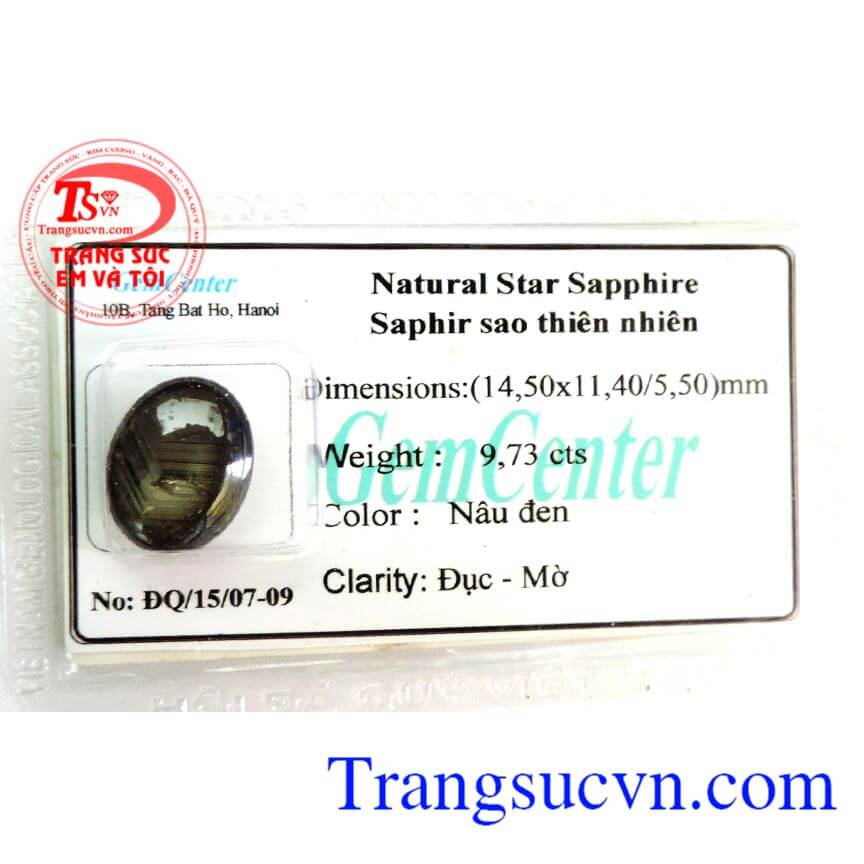 Natural Star sapphire