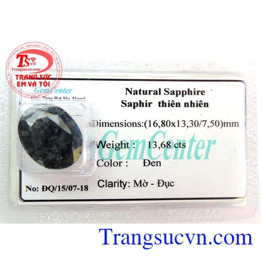 Saphire cao cấp 13cts