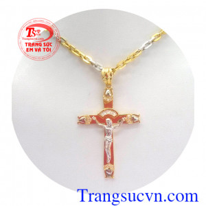 Bộ dây chuyền Mặt Thánh Giá Chúa