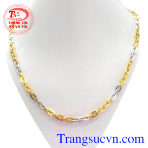 Dây chuyền mắt xích chữ nhật