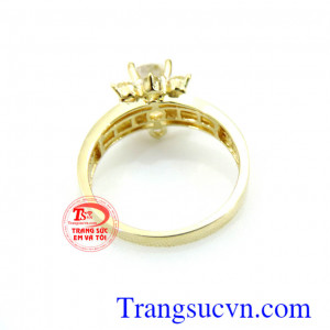 Nhẫn nữ kim nhân tạo