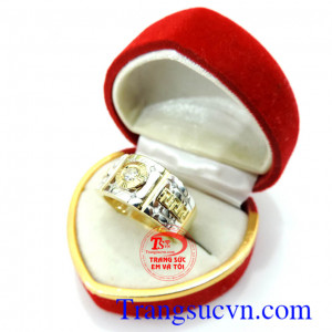Nhẫn vàng tây kim