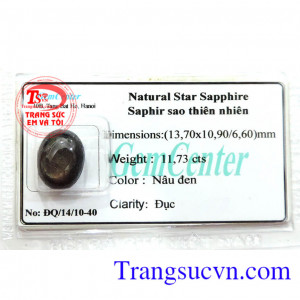 Sapphire sao ép vỉ