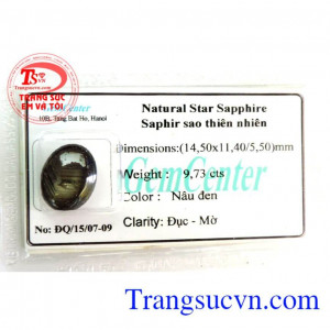 Natural Star sapphire