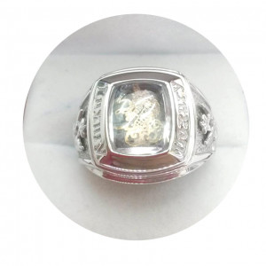 Nhẫn nam Luxury vàng trắng