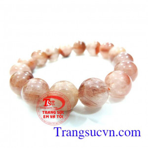 Chuỗi hạt thạch anh tóc đỏ