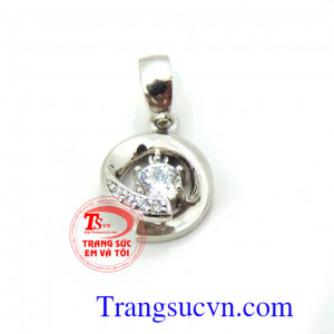 Mặt kim vàng trắng 18k Ý