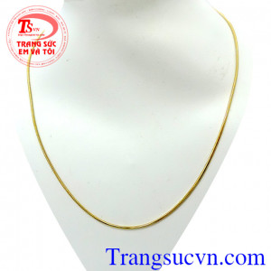 Dây chuyền nữ bền đẹp  chất lượng dây chuyền vàng đảm bảo chât lượng và uy tín. khách hàng ưa chuộng nhiều năm liền. Dây chuyền đa dạng mẫu dây vàng và kiểu phù hợp mọi lứa luổi có thể đeo làm tôn lê sự tinh tế và lịch lãm cho bản thân.