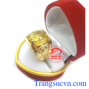 Nhẫn nam thạch anh vàng tươi hộ mệnh kim,nhẫn nam mệnh kim,nhẫn nam vàng,nhẫn nam vàng 18k,chiếc nhẫn doanh nhân hợp thời trang, Uy tín chất lượng,Khách hàng ưa chuộng