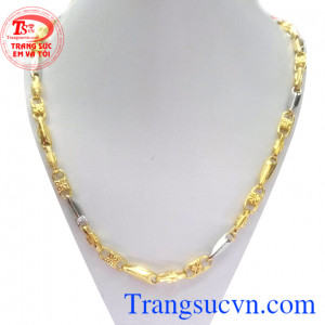 Vòng cổ vàng tây cho nam