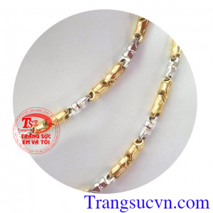 Dây chuyền 18k Italy nam tinh tế và đẳng cấp,dây chuyền vàng ý 750 đồng hành cùng thời gian,dây chuyền món quà ý nghĩa,may mắn và sáng bóng,bền đẹp Uy tín nhất thị trường