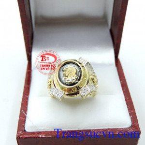 Nhẫn nam rồng vàng chất