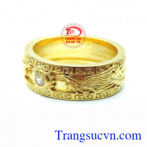 Nhẫn nam phượng hoàng giá rẻ