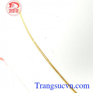 Dây chuyền vàng Italy 18k