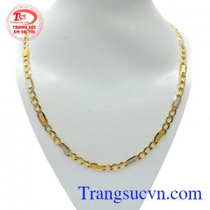 Dây chuyền nam vàng tinh tế