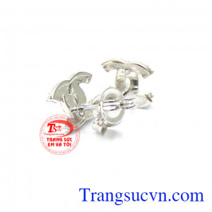 Đôi hoa tai vàng 18k