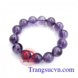 Chuỗi hạt thạch anh tím đẹp