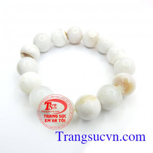 chuỗi hạt gỗ hóa thạch đẹp