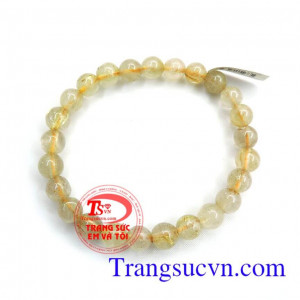 Chuỗi thạch anh tóc vàng đẹp
