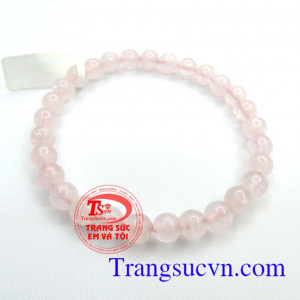 Chuỗi hạt thạch anh hồng đẹp