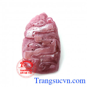 Phật quan âm ruby đẹp đảm bảo chất lượng,mặt phật quan âm,hồng ngọc đẹp,mặt phật quan âm cầm bình ngọc,phật phong thủy