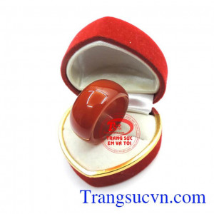 nhẫn mã não đẹp,nhẫn mã não tự nhiên,nhẫn hộ mệnh