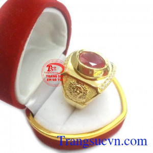 Nhẫn nam vàng tinh tế