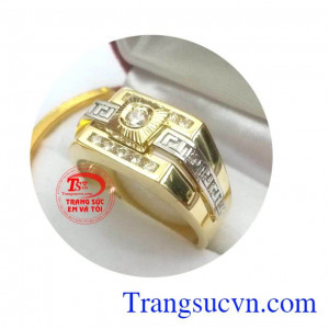 Nhẫn vàng vạn kim đẹp
