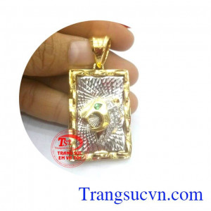 Mặt báo vàng tây tinh tế đảm bảo chất lượng vàng,mặt dây chuyền nam, đeo kết hợp mặt dây, mặt dây chuyền nam,Uy tín,chất lượng đảm bảo,dành cho nam.