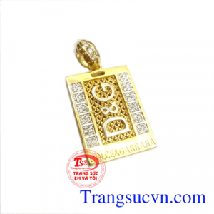 Mặt dây hàng hiệu mặt vàng cho nam, Uy tín nhiều năm khách hàng bình chọn.