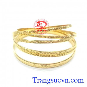 Vòng tuần vàng tây đẹp