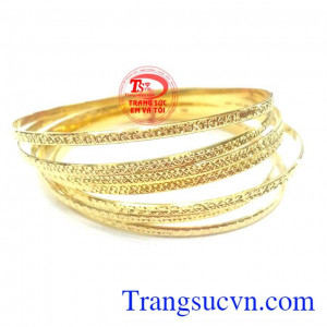 Vòng tuần vàng tây đẹp