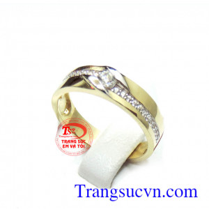 Nhẫn nam vàng tinh tế