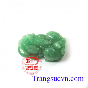 Tỳ hưu xanh lá cây đẹp