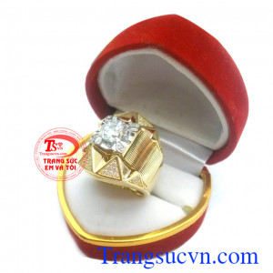 Chiếc nhẫn nam tinh tế,nhẫn nam sang trọng,hợp thời trang chất lượng vàng đảm bảo,Uy tín nhiều năm thiết kế và chế tác nhẫn nam 3d sắt nét đẹp,sáng bền