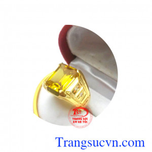 Nhẫn nam giá rẻ vàng tây