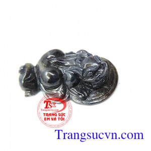 Tỳ hưu sapphire mặt dây