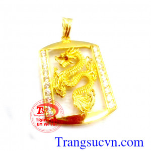 Mặt vàng rồng tinh tế