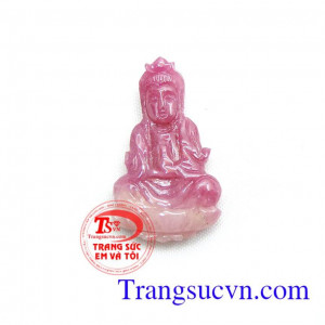 Phật bà Ruby thiên nhiên