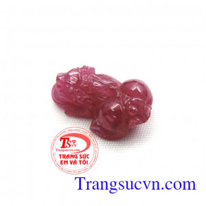 Tỳ hưu ruby thiên nhiên