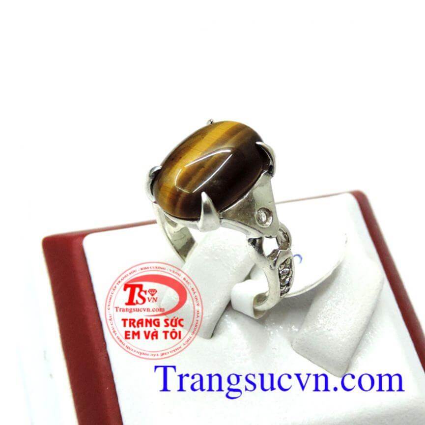 Nhẫn nữ mắt hổ phong cách