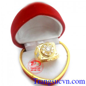Nhẫn nam 10k thiết kế tinh tế, Nhẫn nam vàng tây thiết kế theo yêu cầu, đính đá hình cánh hoa, thanh mảnh, tinh tế mà sang trọng quý phái. Cam kết về chất lượng sản phẩm, thượng hiệu trang sức uy tín trên toàn quốc.