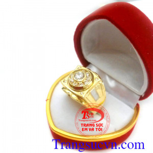 Nhẫn nam 10k thiết kế tinh tế, Nhẫn nam vàng tây thiết kế theo yêu cầu, đính đá hình cánh hoa, thanh mảnh, tinh tế mà sang trọng quý phái. Cam kết về chất lượng sản phẩm, thượng hiệu trang sức uy tín trên toàn quốc.