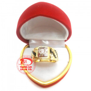 Nhẫn nam thiết kế đơn giản mà sang trọng, bán nhẫn nam 10k, nhẫn nam vàng tây thiết kế theo yêu cầu, nhẫn nam vàng tây độc đáo, đẹp, hợp thời trang, sang trọng. Bán nhẫn nam 10k giao hàng toàn quốc, bảo hành 6 tháng uy tín.