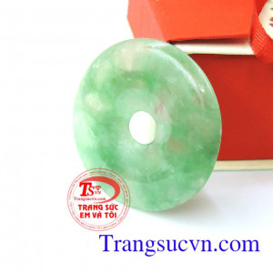 Mặt ngọc đồng xu điều hòa vận khí